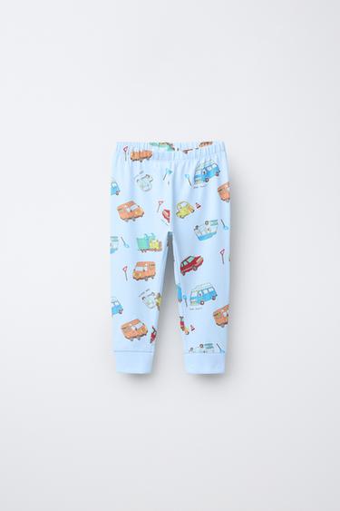 1 1/2-6 YEARS/ CAR PRINT PYJAMAS - Blue by Zara - Image 3