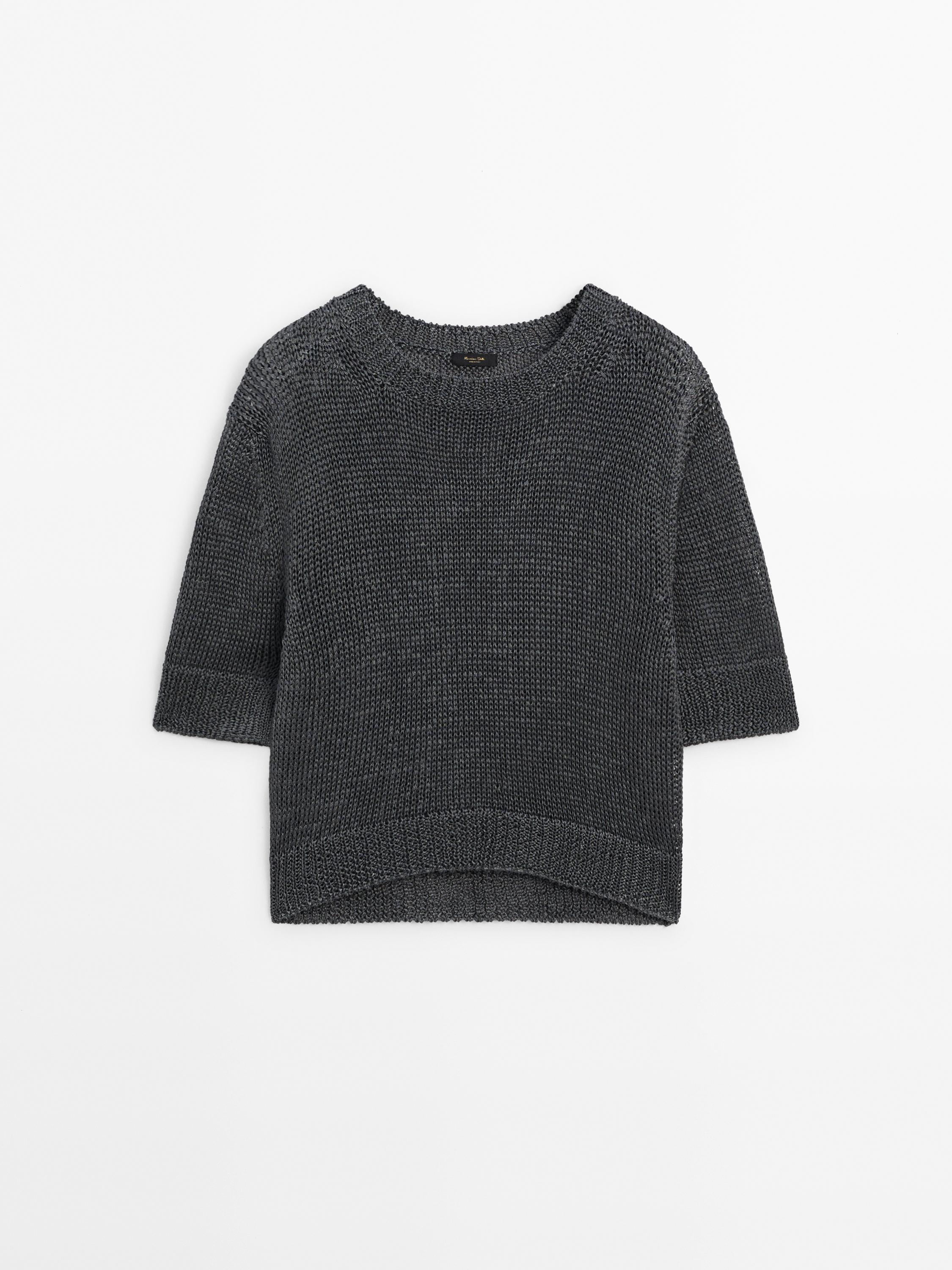 Zara short sleeve jumper sale