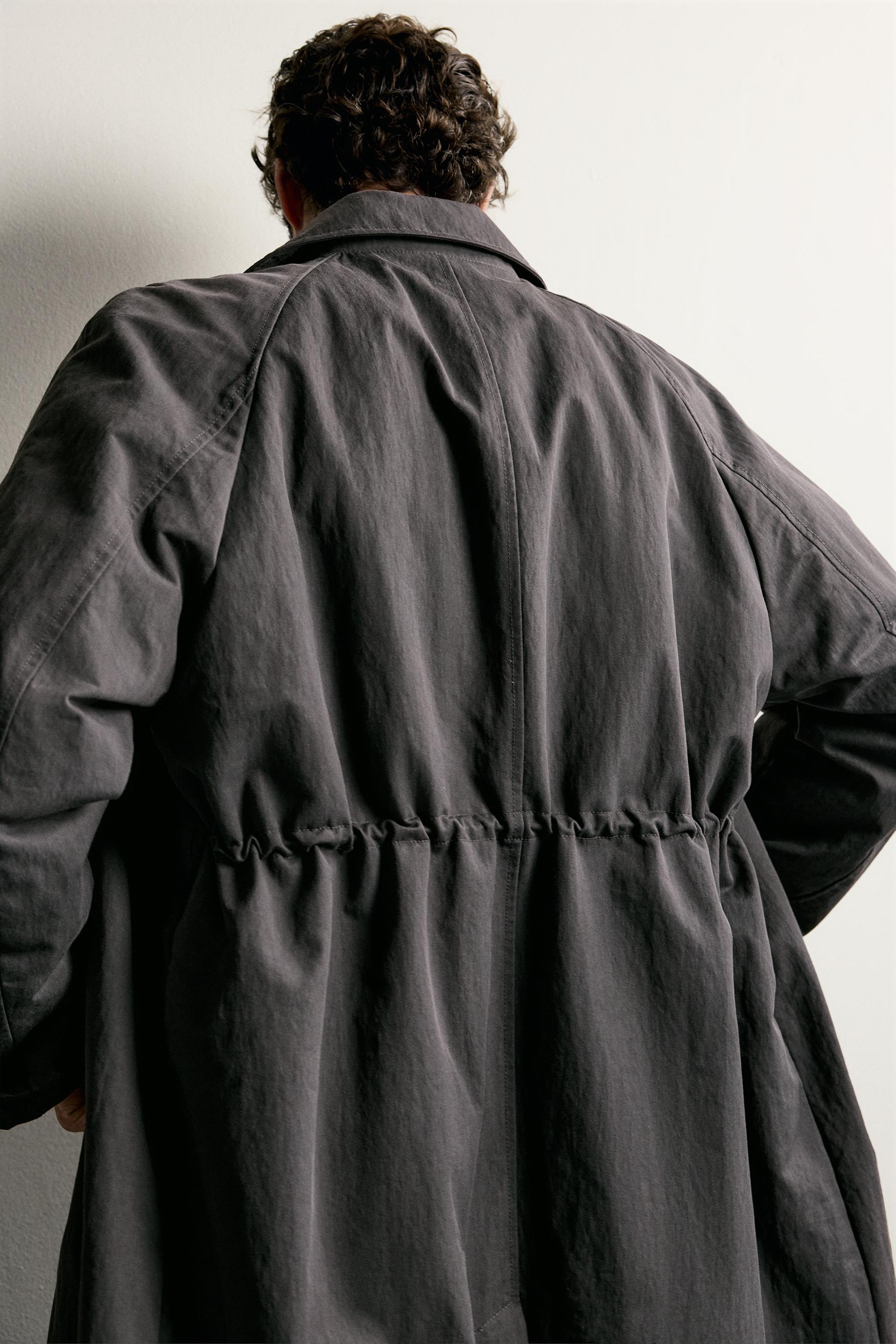 WATER-REPELLENT REGULAR FIT TRENCH COAT