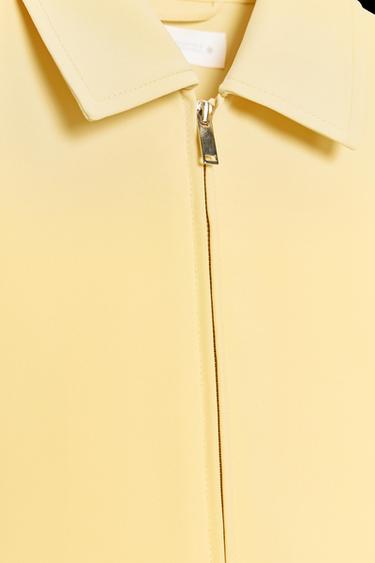 KURZE JACKE – ZW COLLECTION - Gelb von Zara