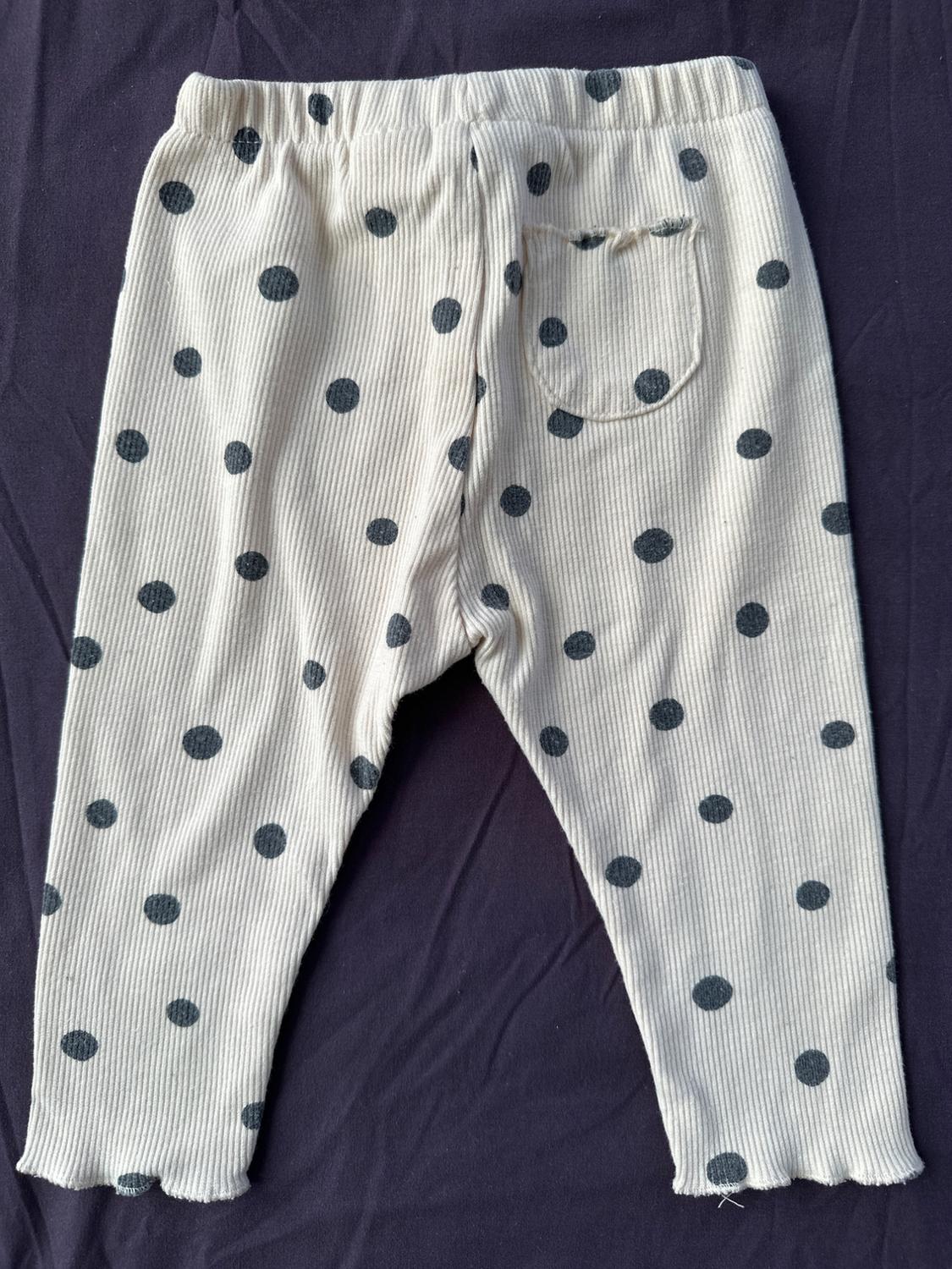 RIBBED PRINTED LEGGINGS - Image 2