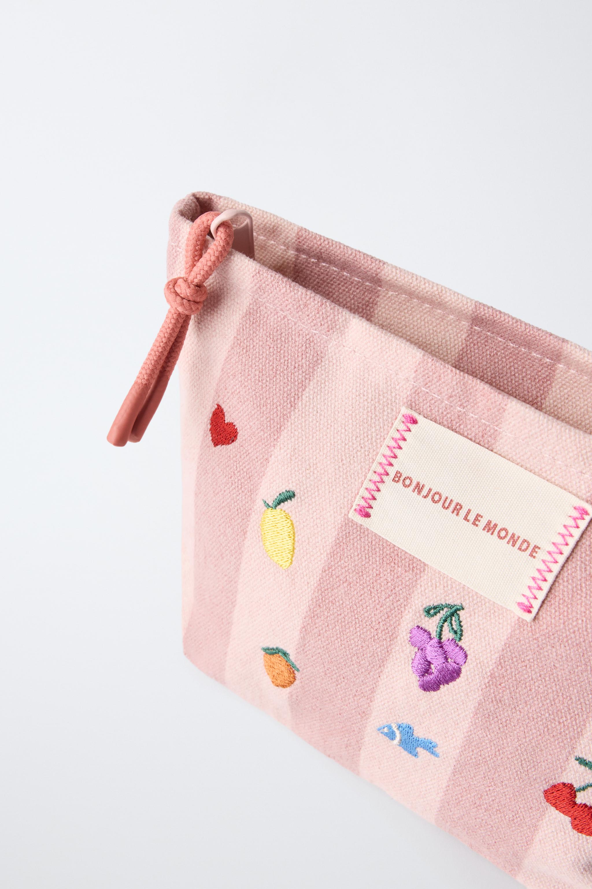 Детские сумки Zara FRUIT STRIPE TOILETRY — фото 3
