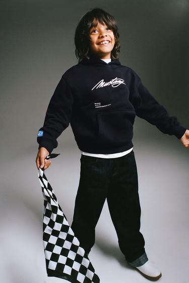 FORD MUSTANG © HOODIE - Black by Zara