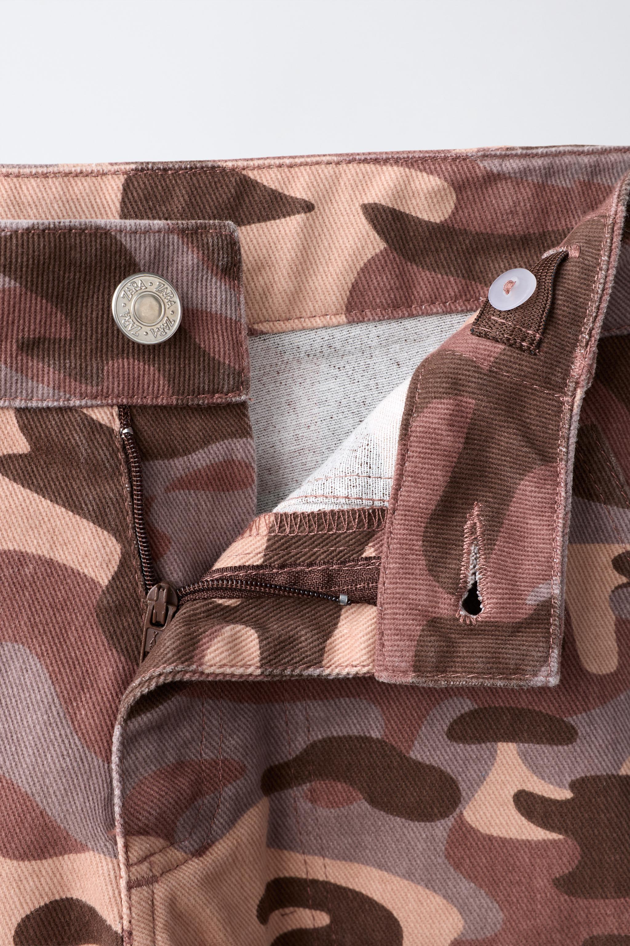 PANTALON BARREL IMPRIMÉ