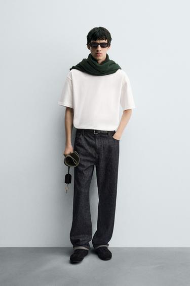 EMBROIDERED PATCH T-SHIRT - White by Zara