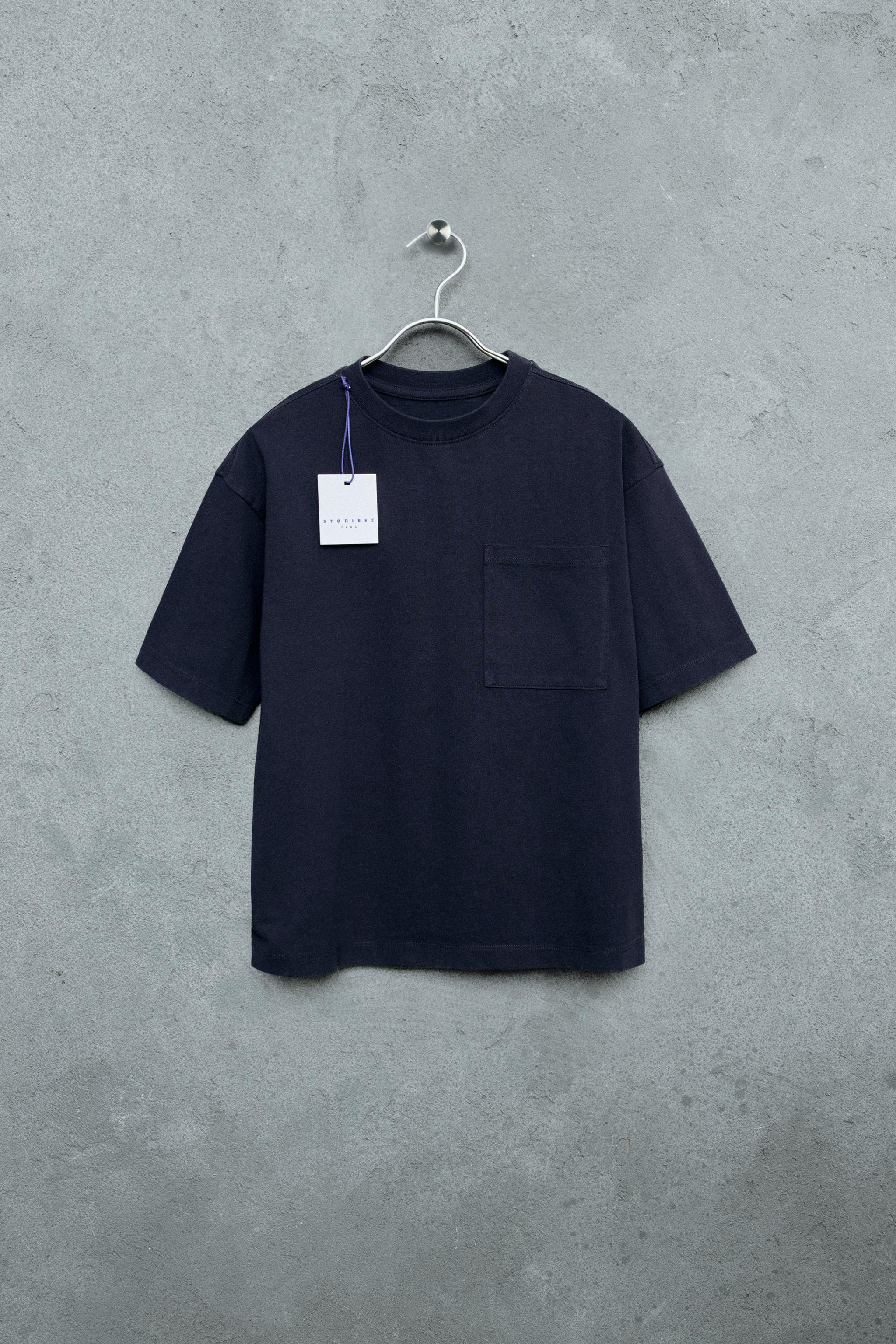 STORIESZ - HEAVY WEIGHT POCKET T-SHIRT