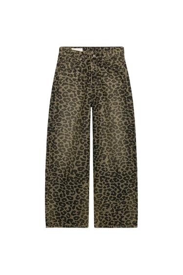 ΤΖΙΝ TRF BAGGY ΜΕ ANIMAL PRINT