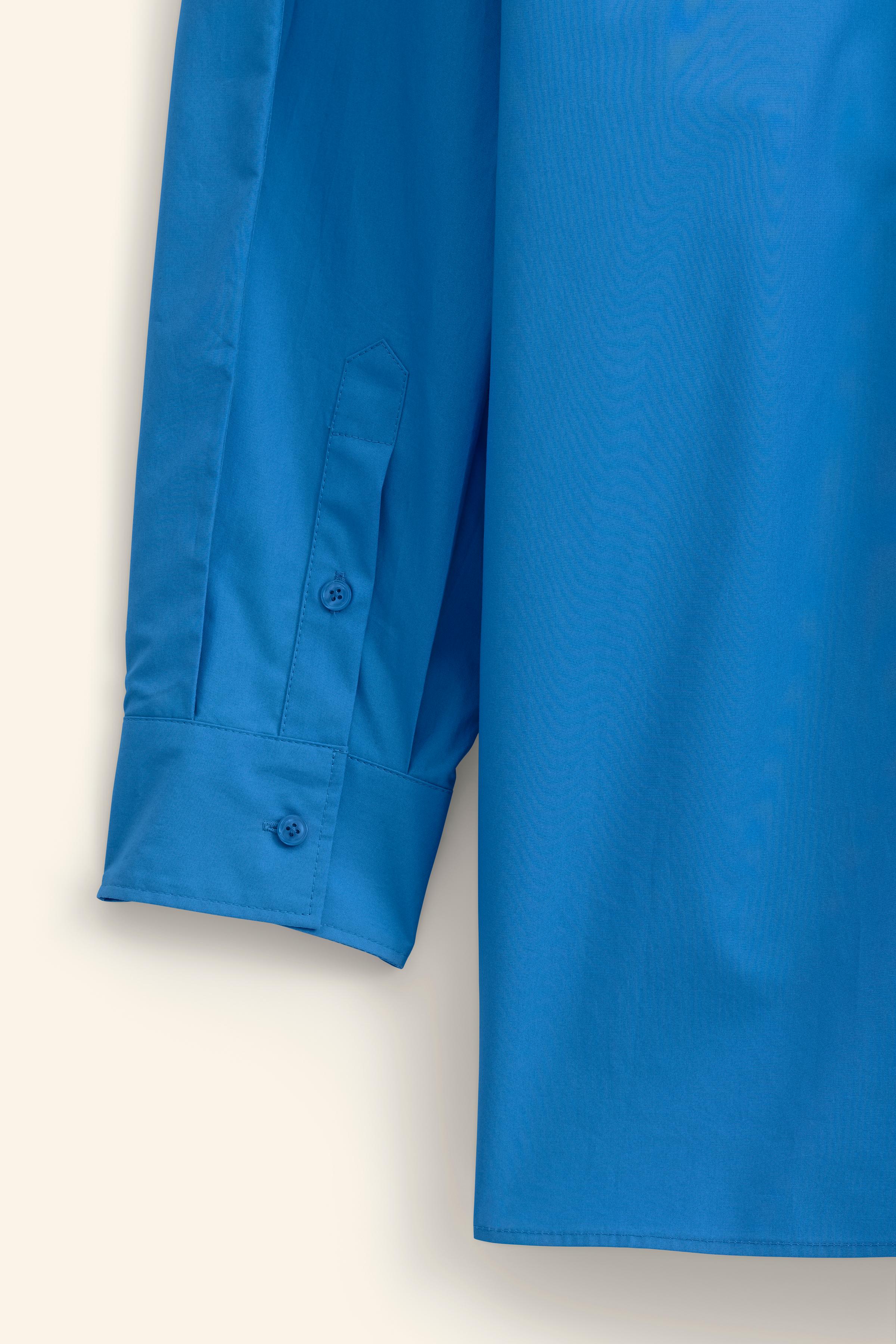 OVERSIZE FIT SHIRT LIMITED EDITION - Blue | ZARA United States