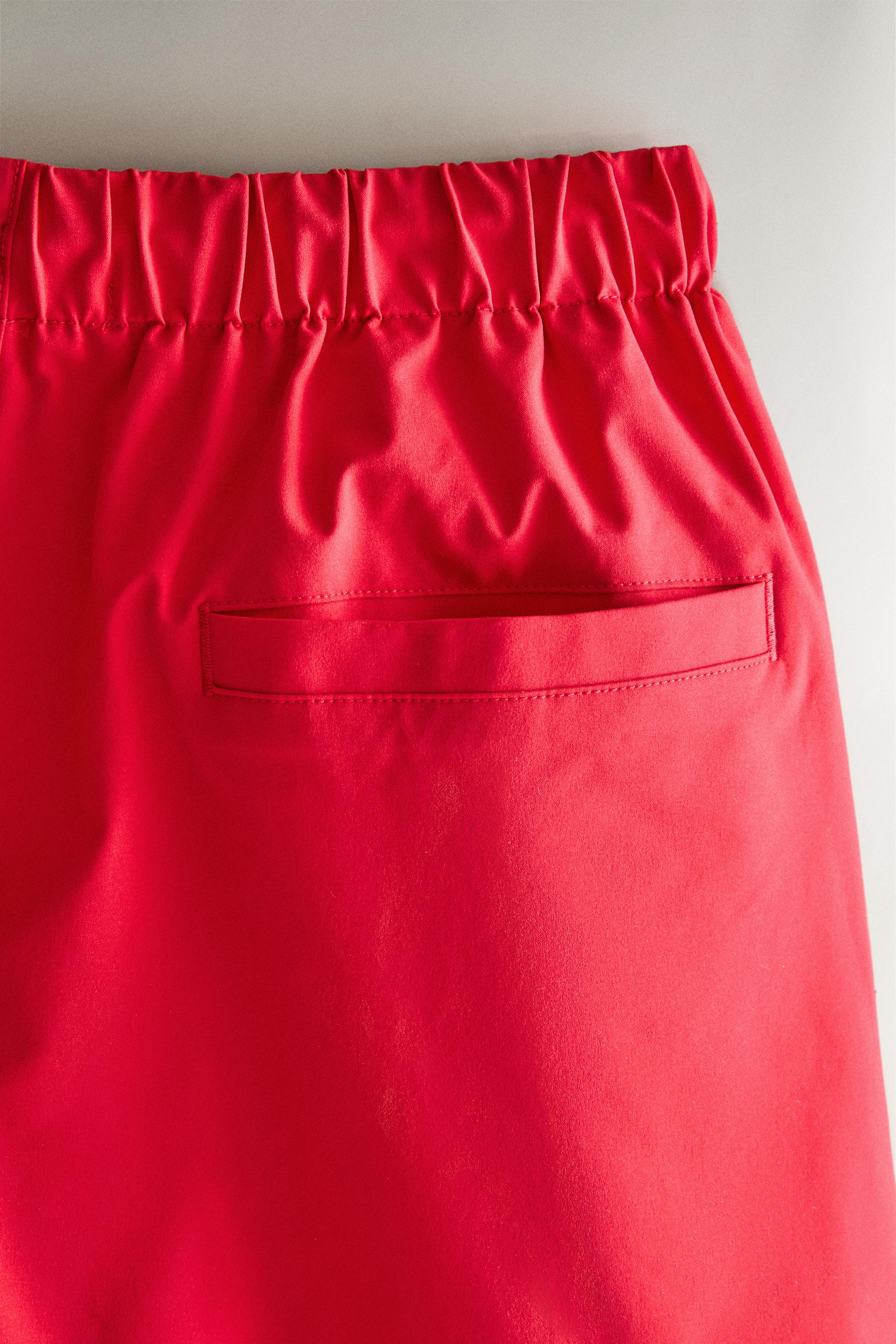MAILLOT DE BAIN MI-LONG ROUGE
