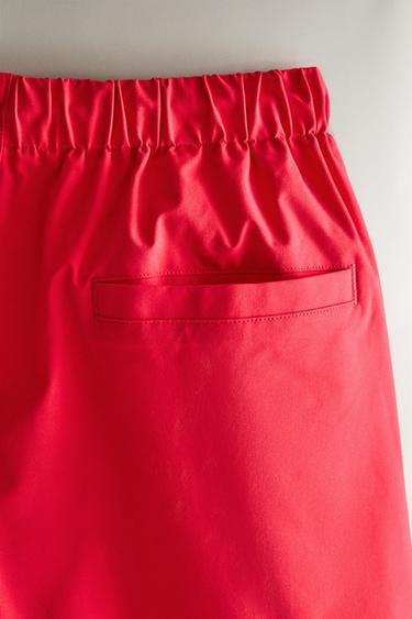 MAILLOT DE BAIN DE PLAGE ROUGE - Rouge de Zara - Image 3