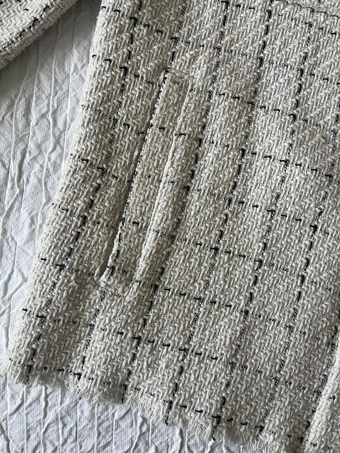 TEXTURED CHECK OVERSHIRT - Image 7