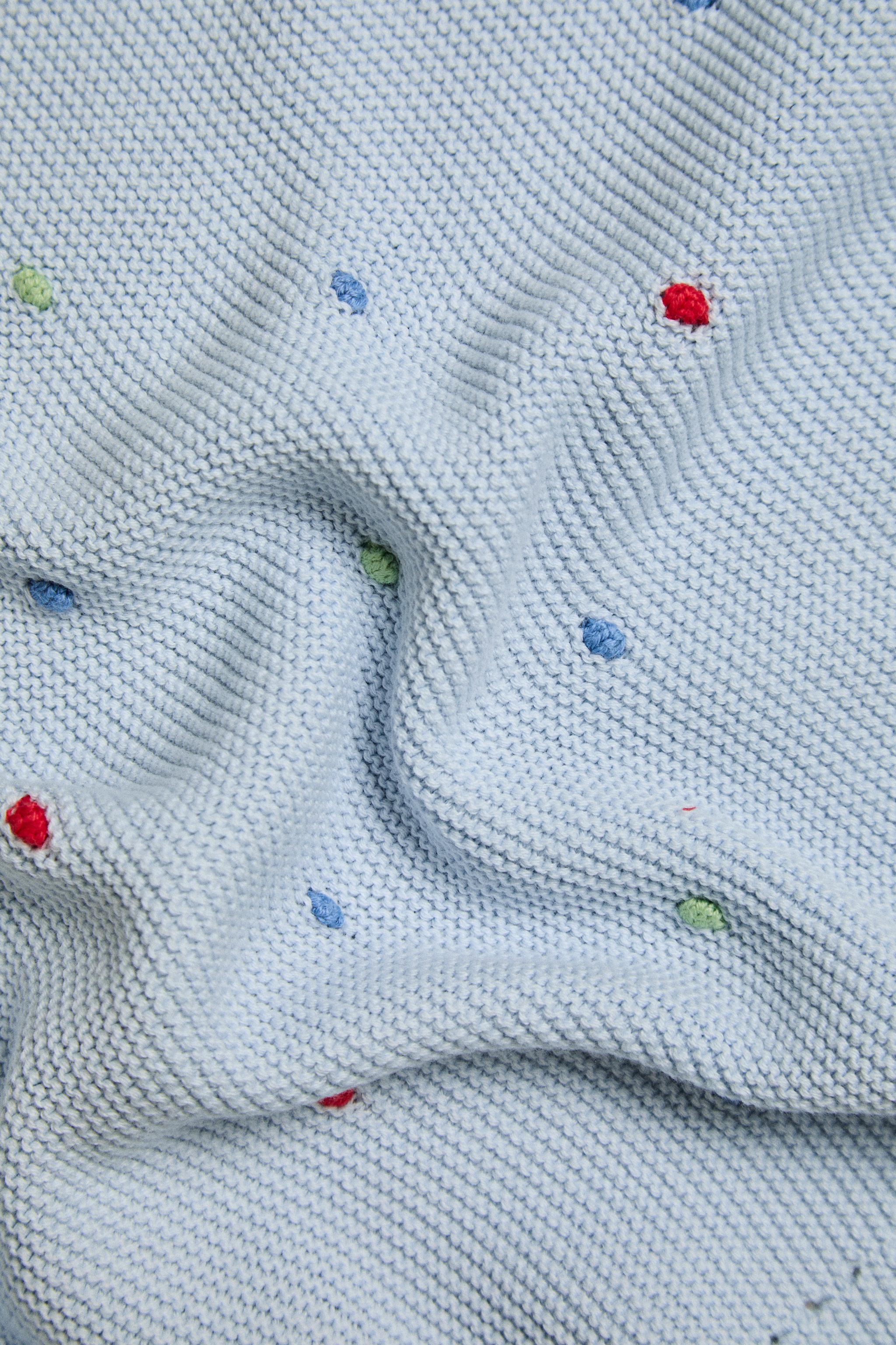 COUVERTURE ENFANT À POIS