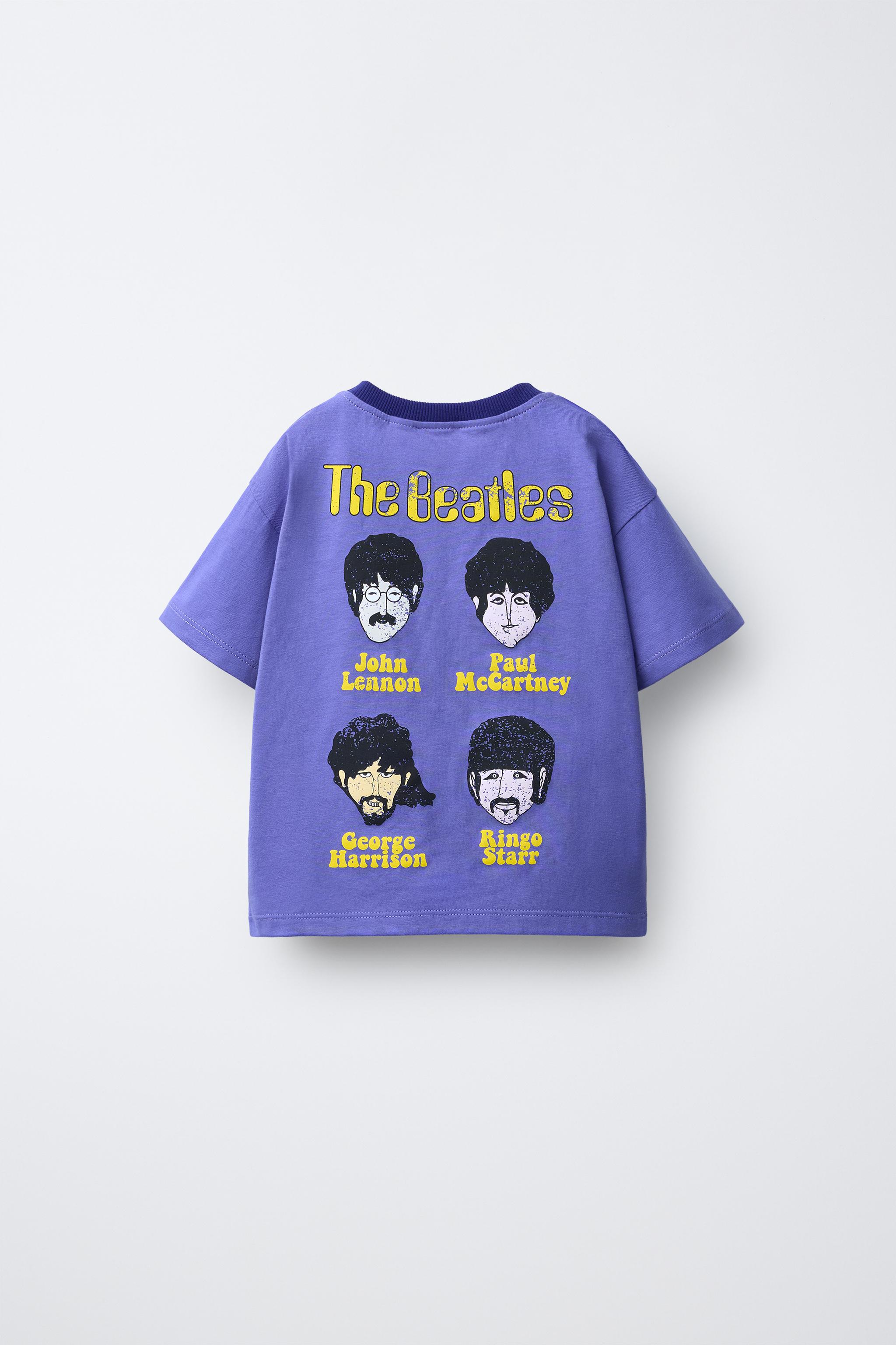 新品☆ZARA ザラ×ビートルズ BEATLES デザインTシャツ Zara “The Beatles” shirt