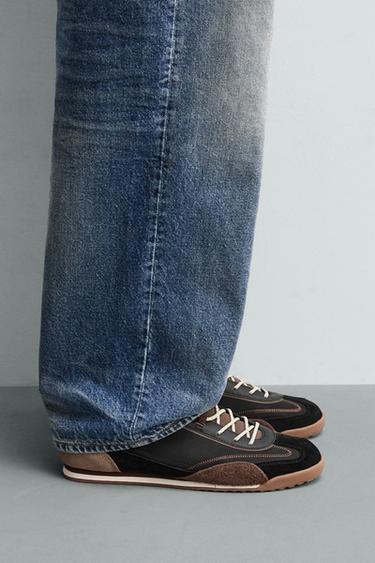 RETRO STYLE TRAINERS - Black by Zara - Image 0