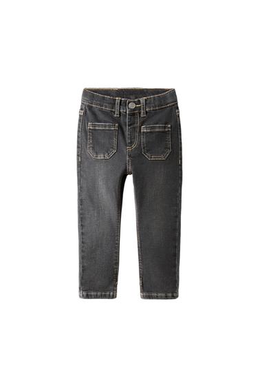 SLIM FIT JEANS WITH POCKETS