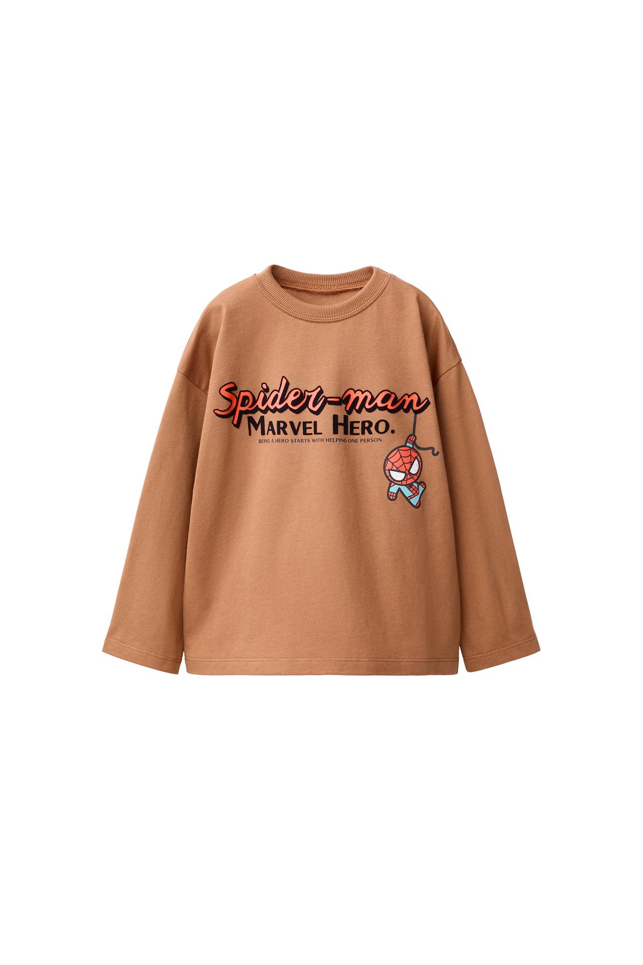 SPIDER-MAN © MARVEL FLOCKING PRINT T-SHIRT