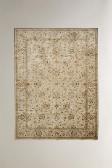 TAPIS VINTAGE FLORAL - Gris de Zara - Image 1