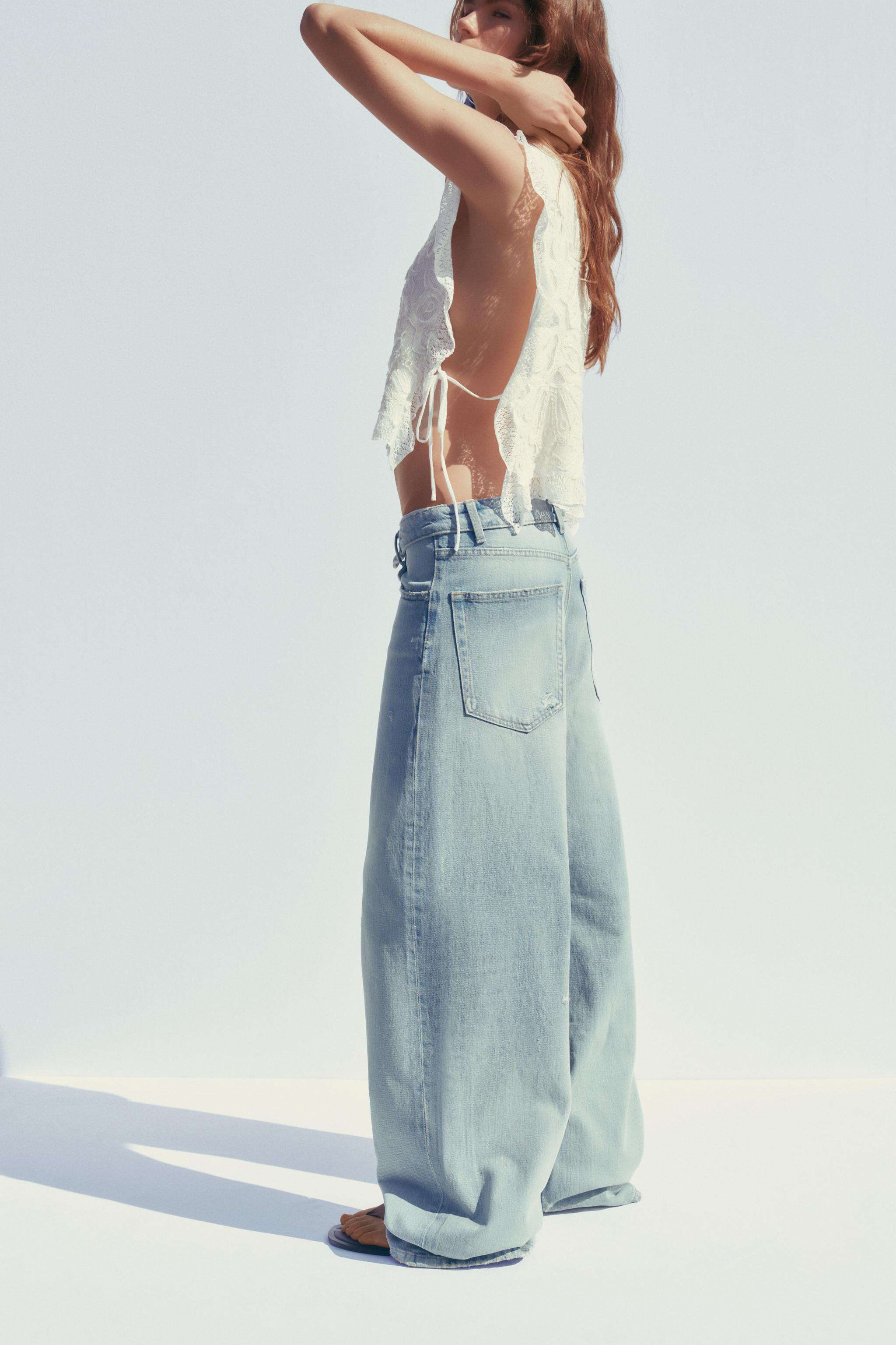 サイドリボン ニットトップス - ホワイト | ZARA Japan / 日本 サイドリボン ニットトップス - ホワイト | ZARA Japan / 日本