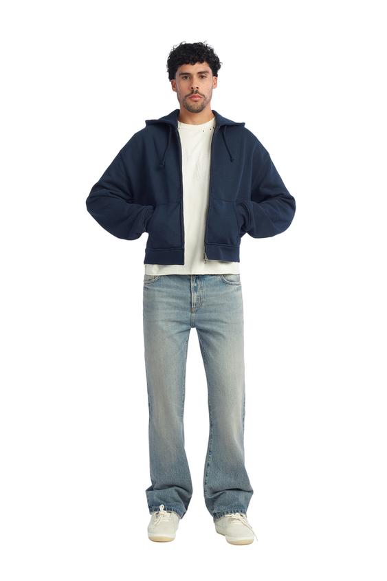 CROPPED FIT HOODIE WITH ZIP from Zara - $99.90