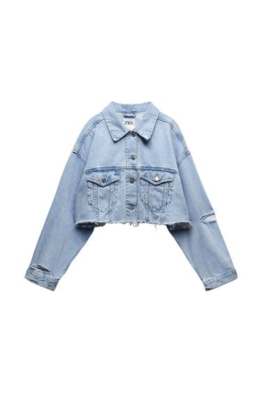 CROPPED OVERSIZED JACKET
