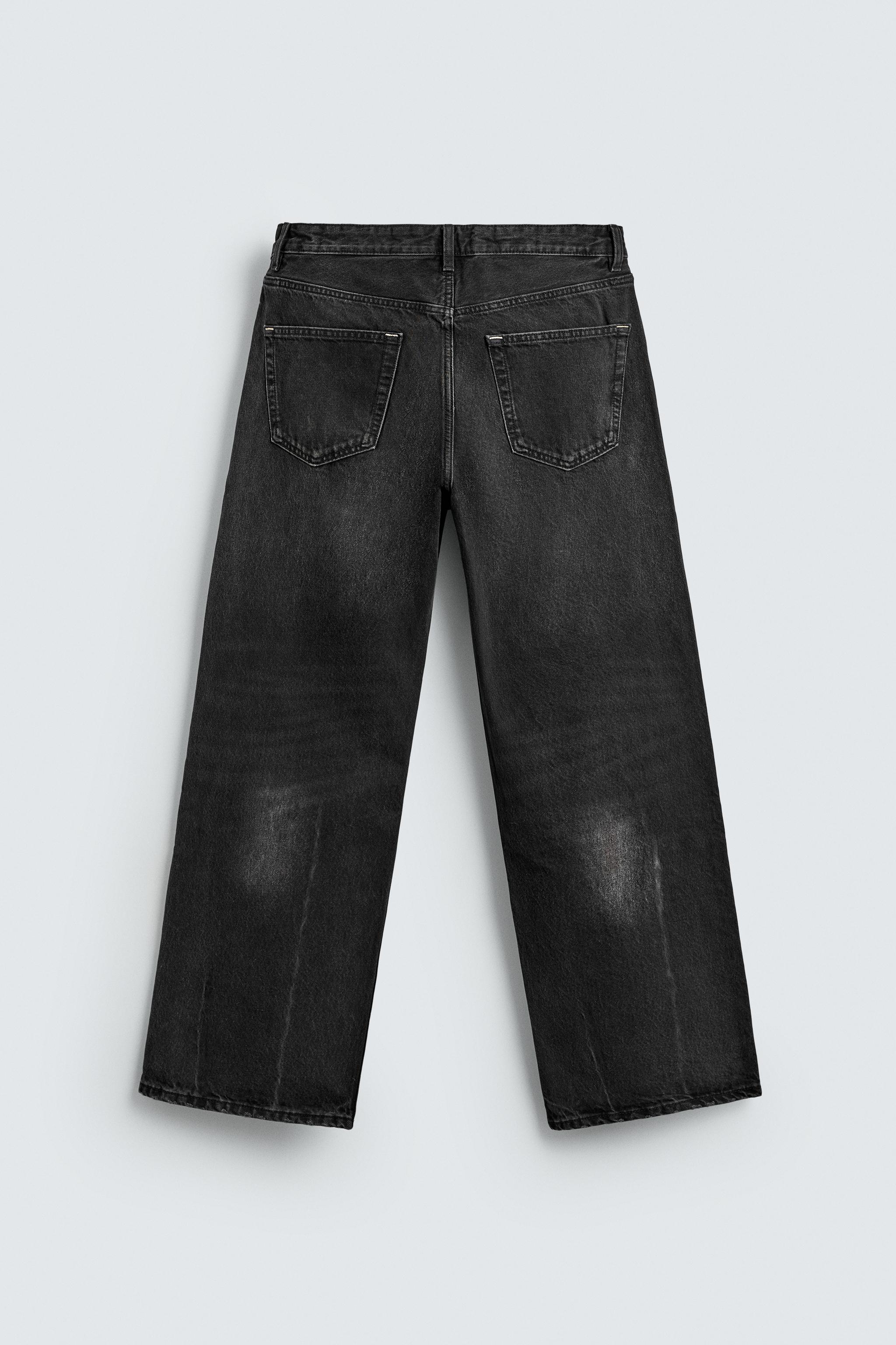 LOOSE FIT JEANS - Charcoal | ZARA United States