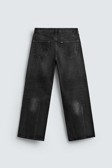 LOOSE FIT JEANS - Charcoal by Zara - Image 7