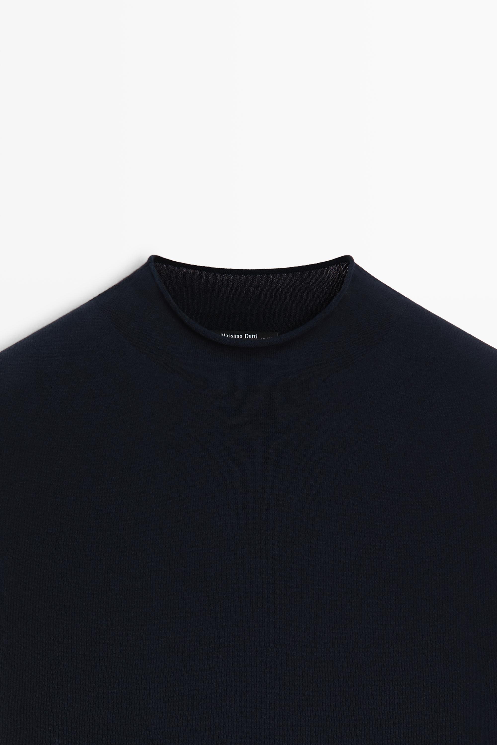 100% cotton short sleeve sweater