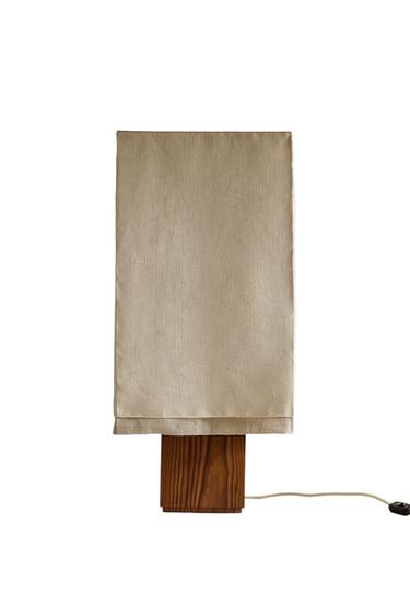 LÁMPARA MESA LINO - Beige claro de Zara