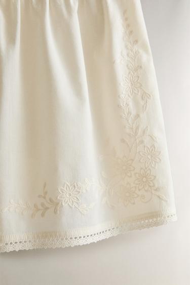 LACE COTTON SHORTS - Ecru by Zara - Image 2