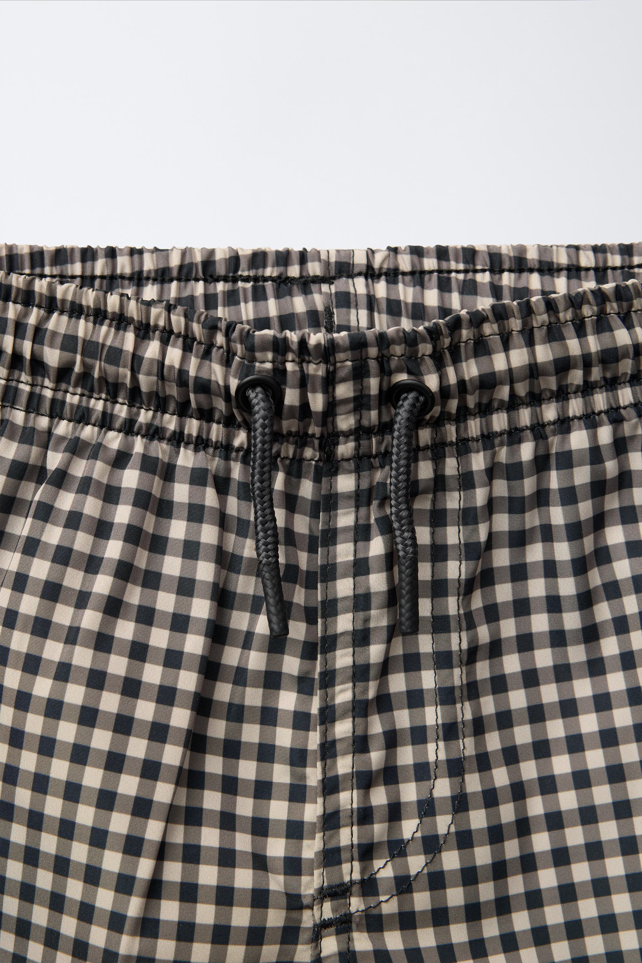 ZARA キッズ 新品 チェック柄ダブルブレザー パンツ 152 ネイビー 男の子用ブレザー | ZARA