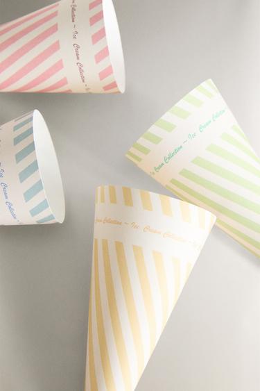 LOT CONNOTRE HELADO RAYAS (LOT DE 16) - Vert / Bleu de Zara - Image 2