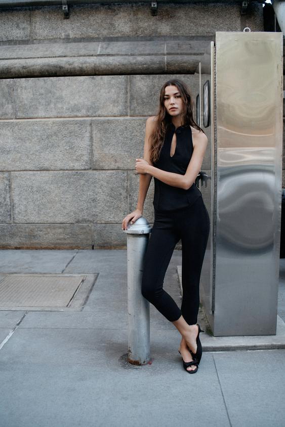 FROG FASTENING CAPRIS - Black by Zara - Image 0