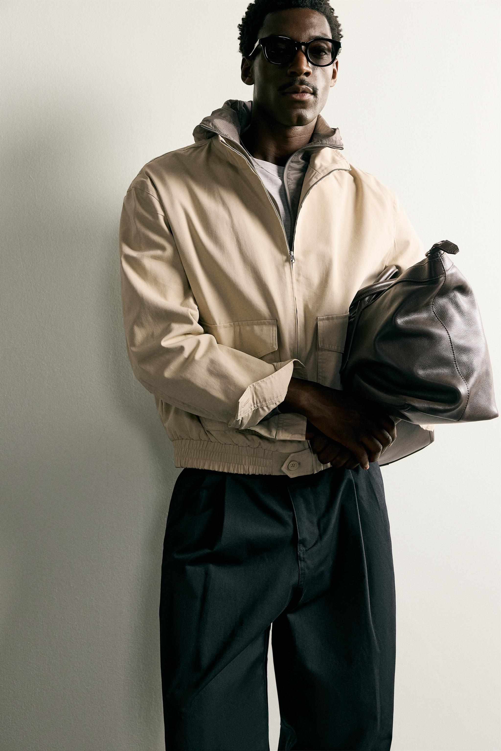 COTTON-LYOCELL REGULAR FIT JACKET