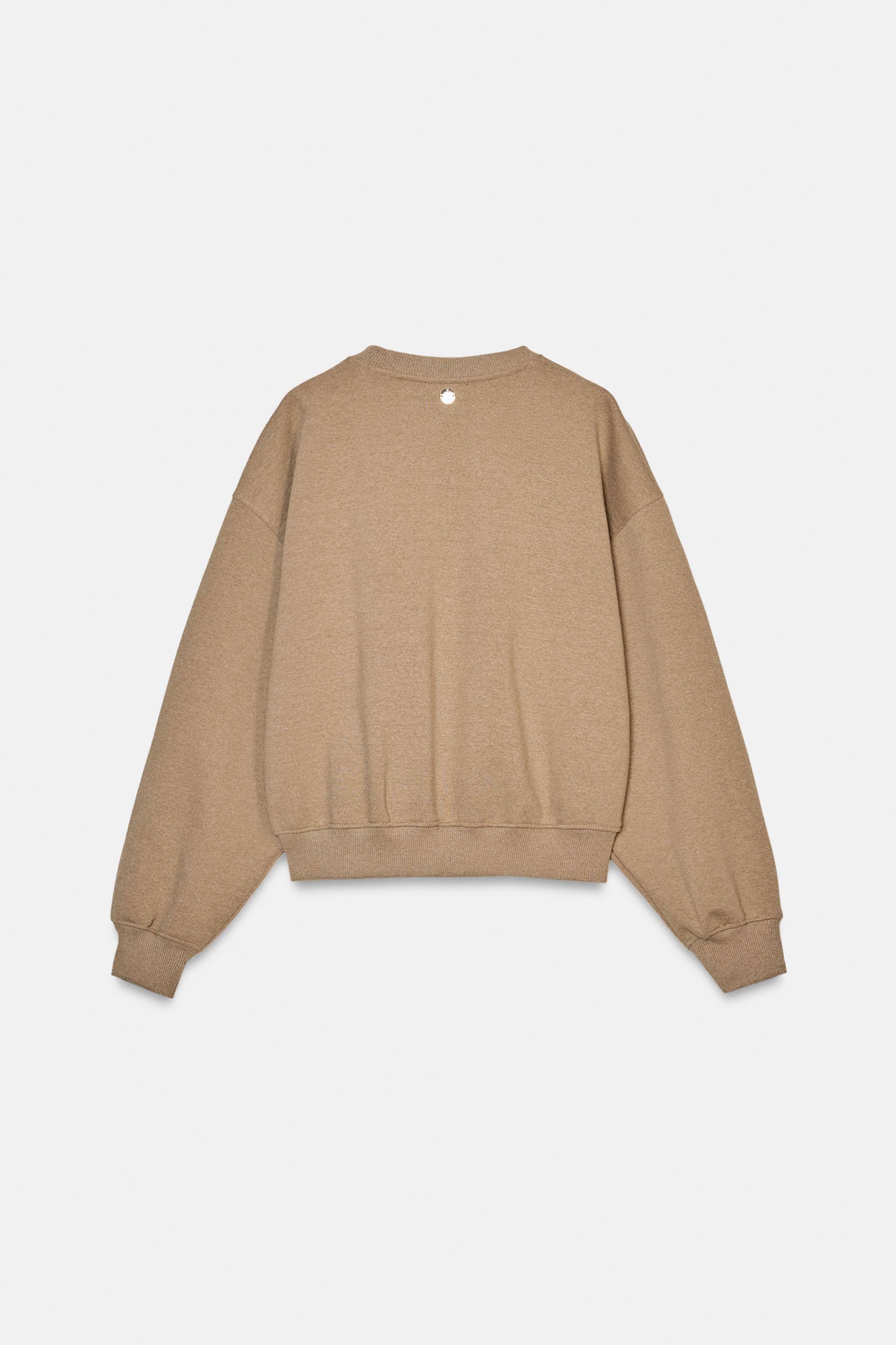 YAMALI SWEATSHIRT - Görsel 8