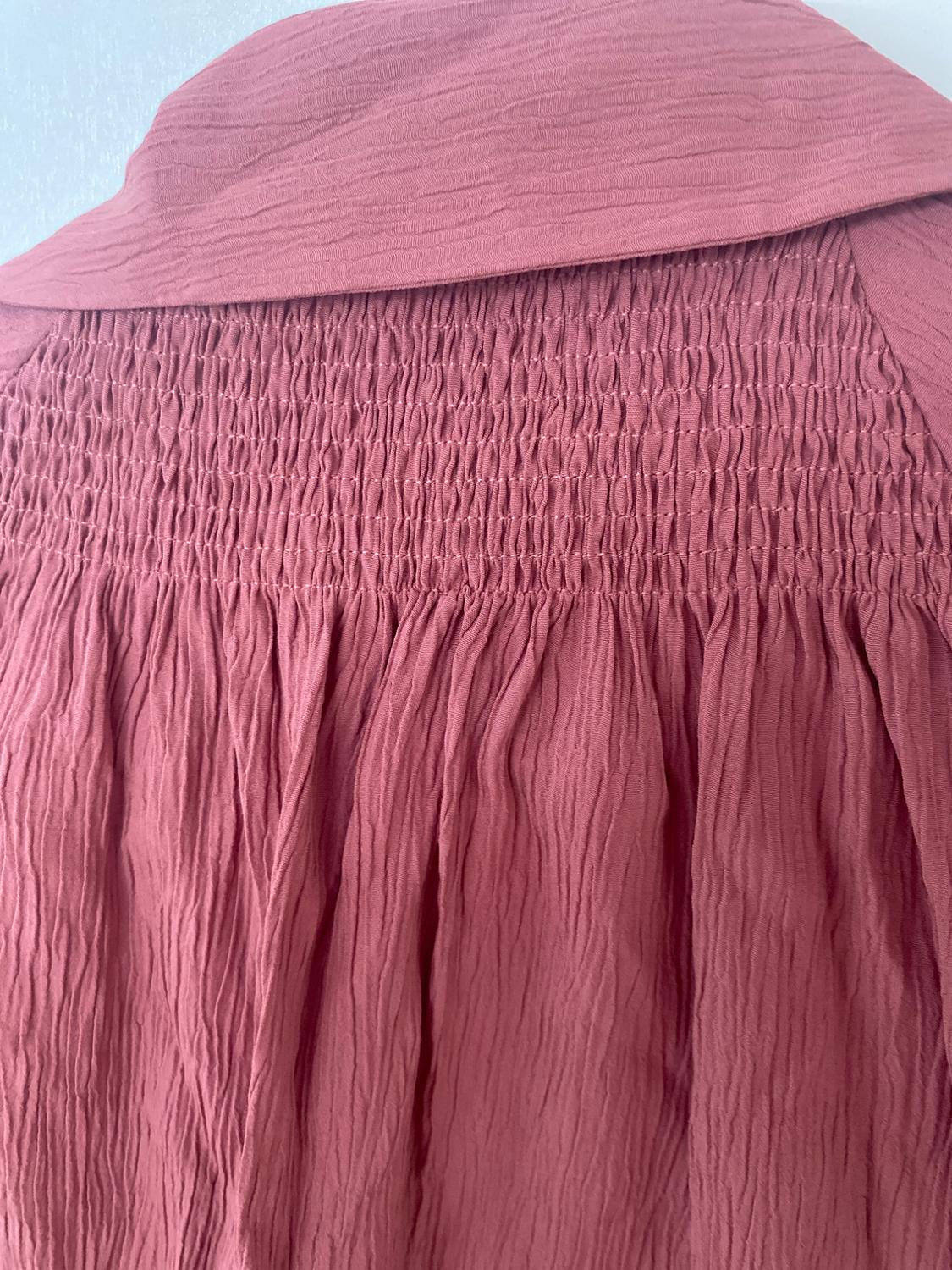 CREASED-EFFECT SHORT SLEEVE SHIRT - Image 3