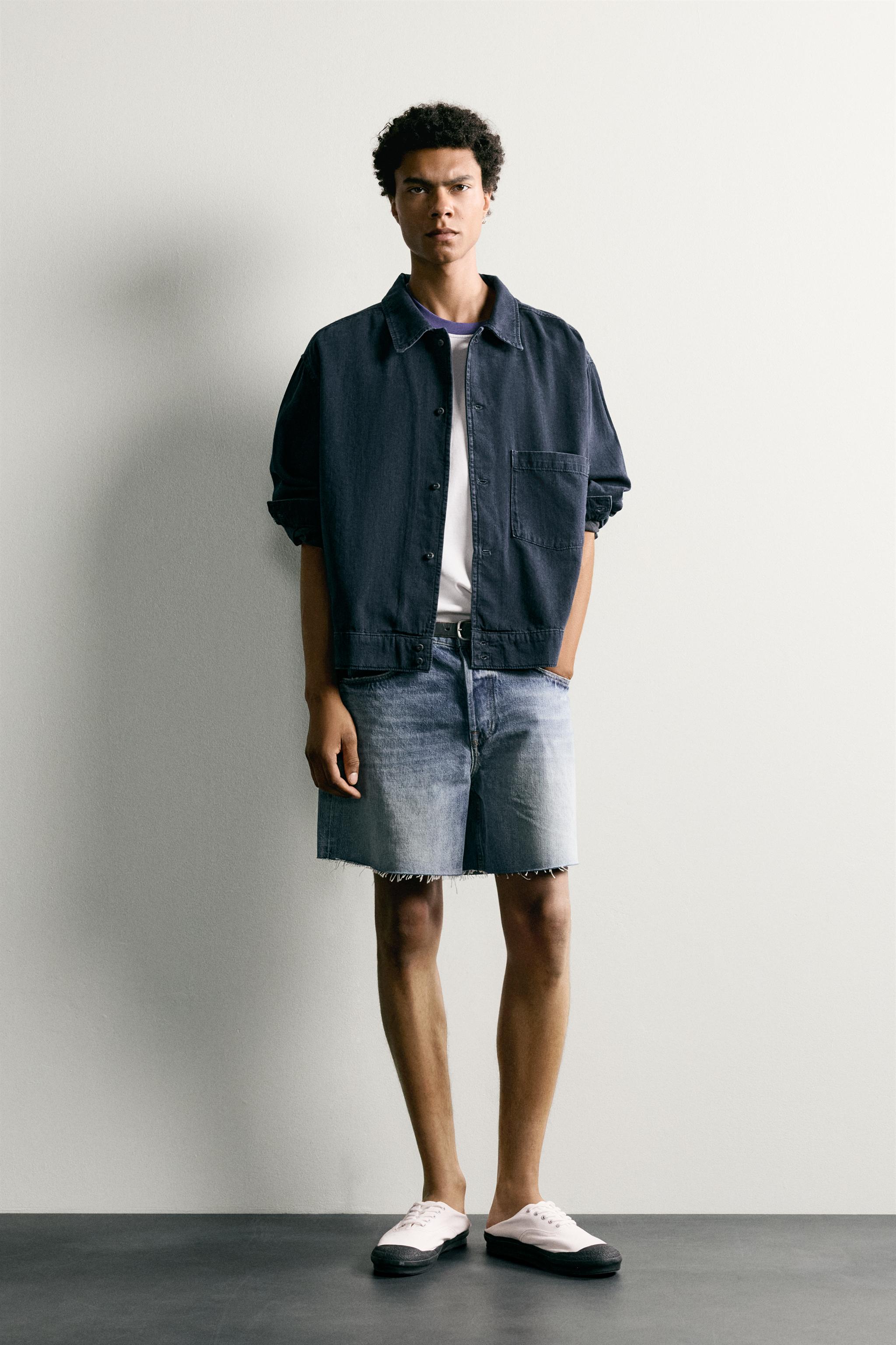 LIGHTWEIGHT DENIM OVERSHIRT