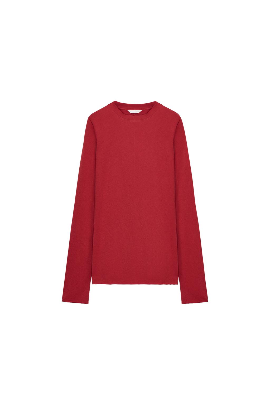 COTTON LONG SLEEVE T-SHIRT - image 4
