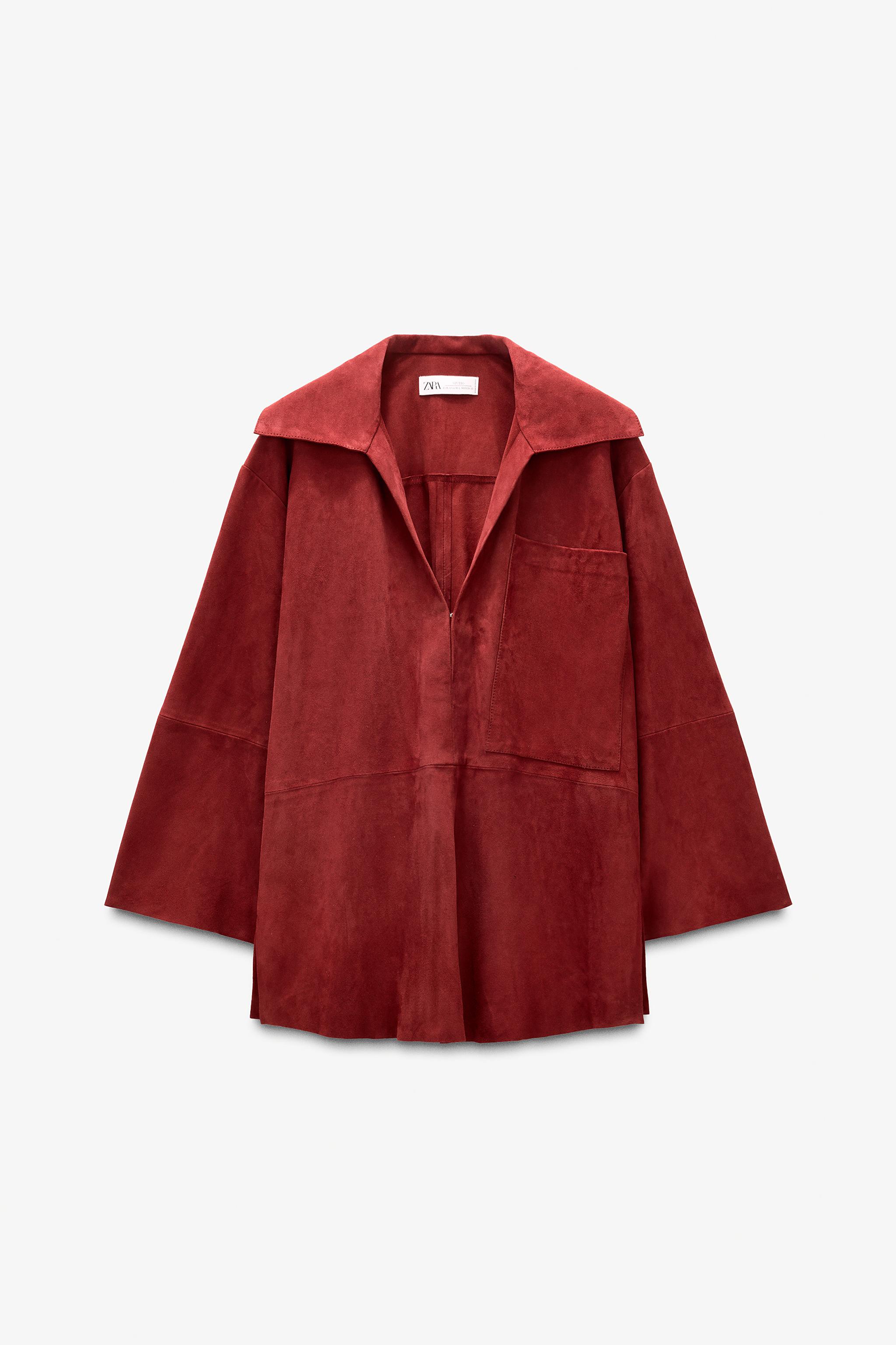 LIMITED EDITION SUEDE LEATHER POCKET SHIRT