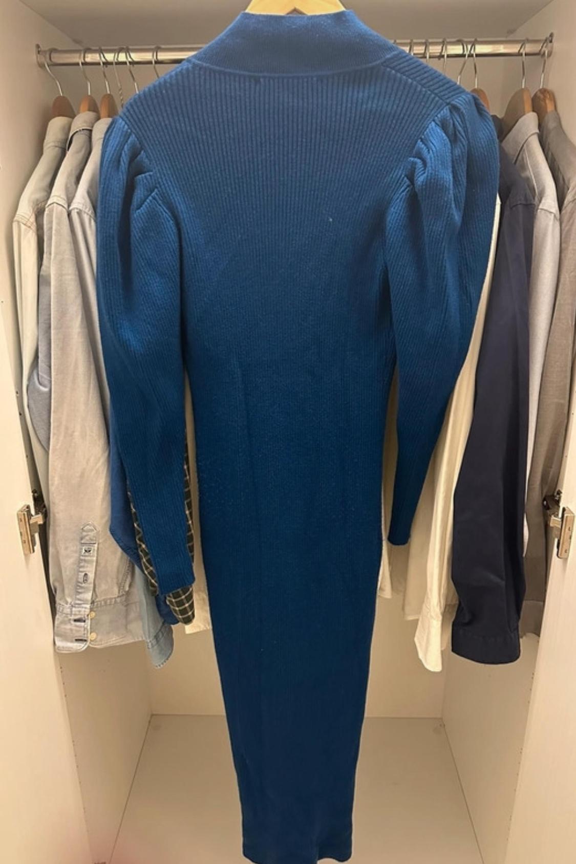 KNIT MIDI DRESS