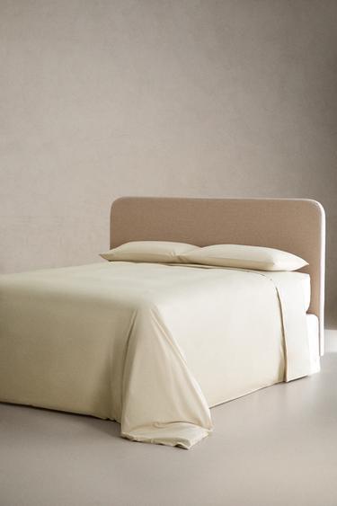 DRAP-HOUSSE PERCALE DE COTON | 40 CM DE HAUT (200 FILS) - Beige de Zara - Image 1