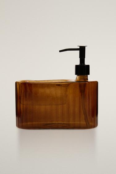 DISTRIBUTEUR LIQUIDE VAISSELLE RANGEMENT - Marron de Zara