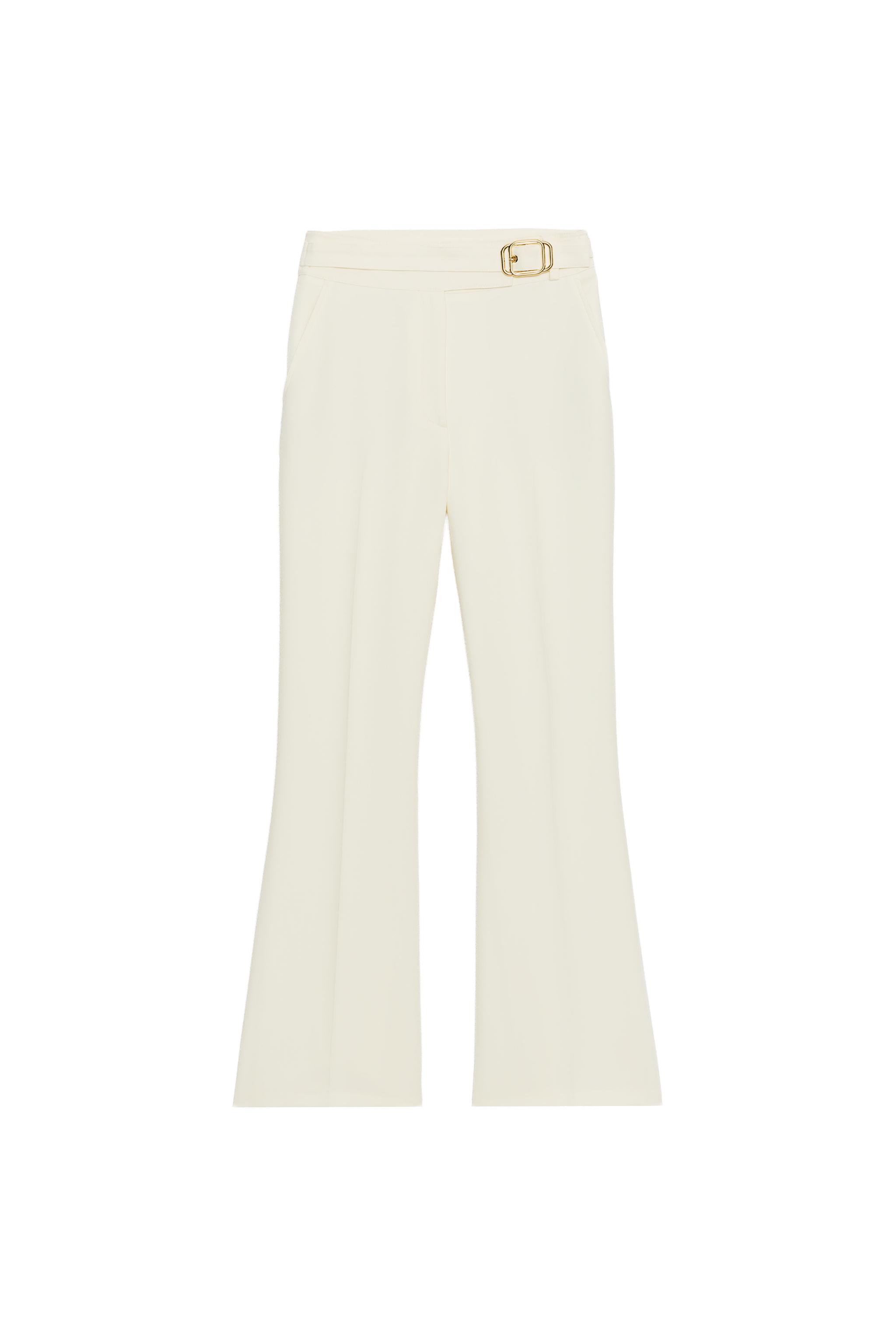 PANTALÓN FLARE HEBILLA