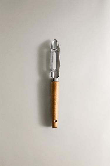 ÉPLUCHEUR CUISINE MANCHE BOIS - Marron de Zara