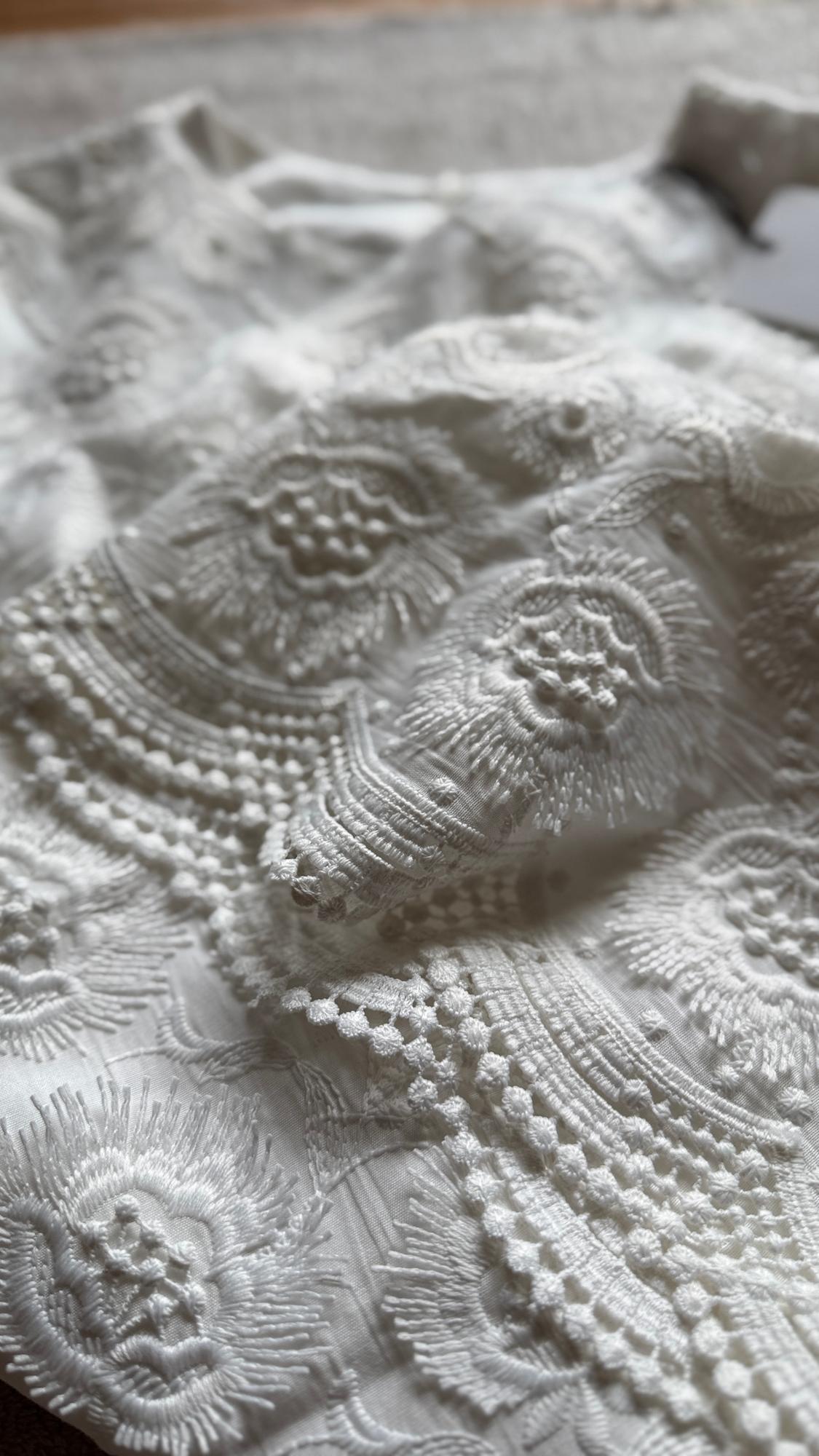 MINI DRESS WITH FRINGED TRIMS - Image 5