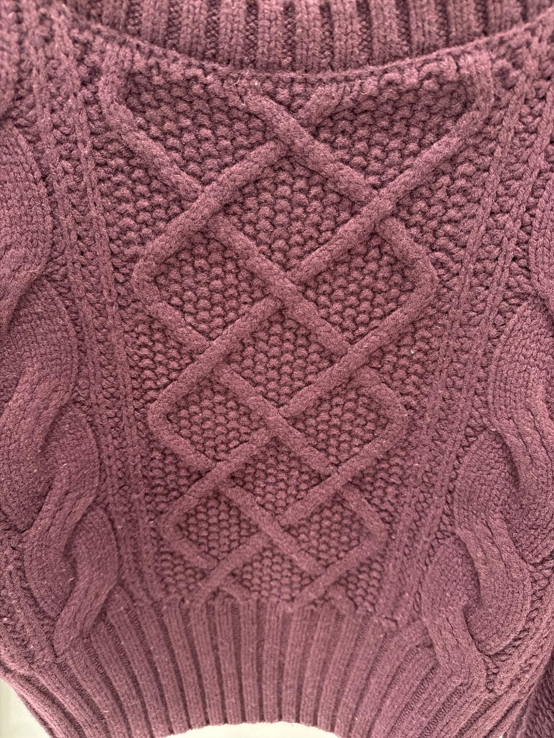 100% WOOL KNIT SWEATER - Image 4