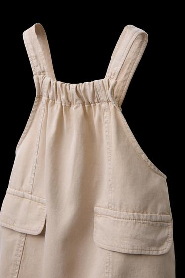 FLIESSENDER LATZROCK - Beige von Zara