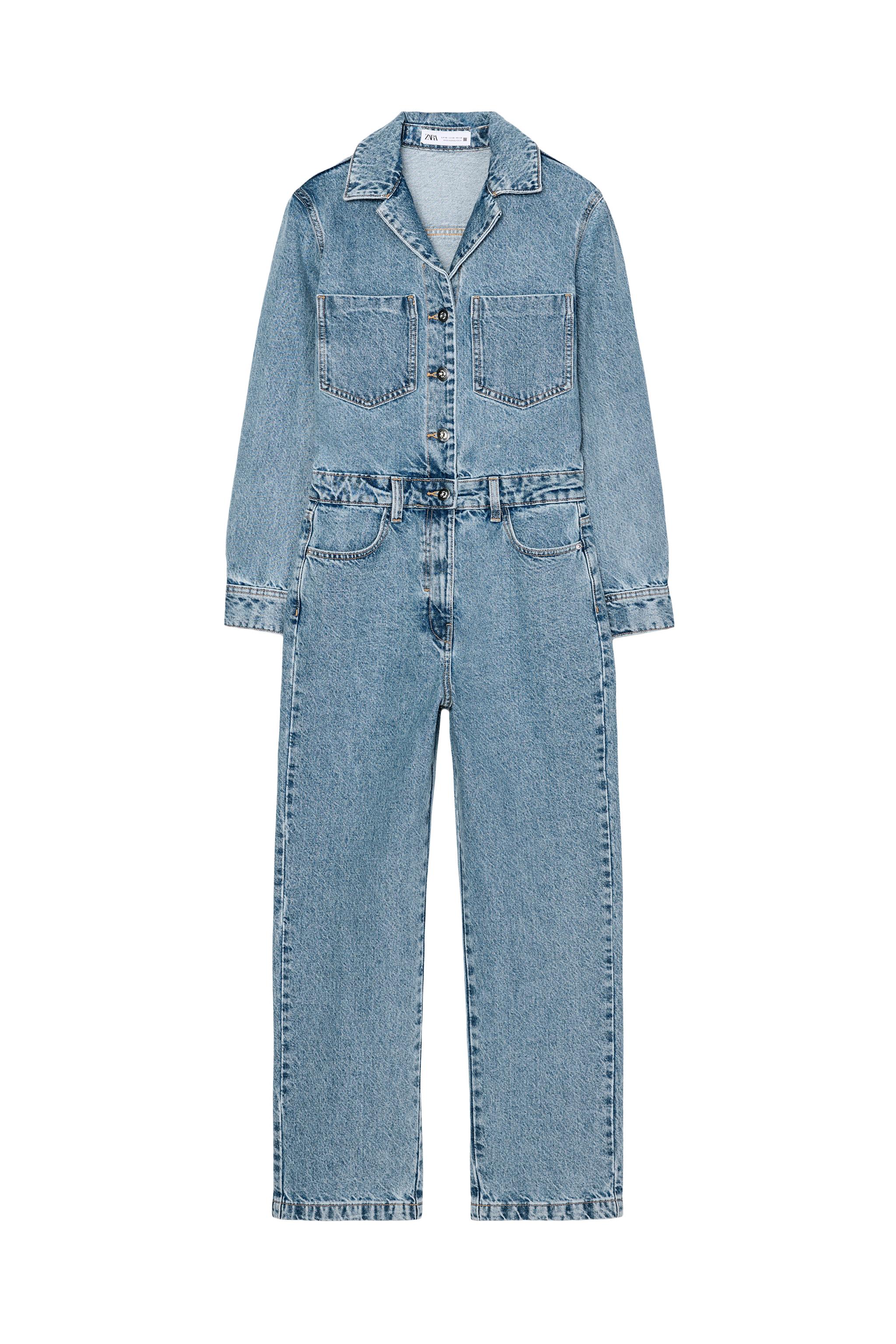 Z1975 LONG DENIM JUMPSUIT