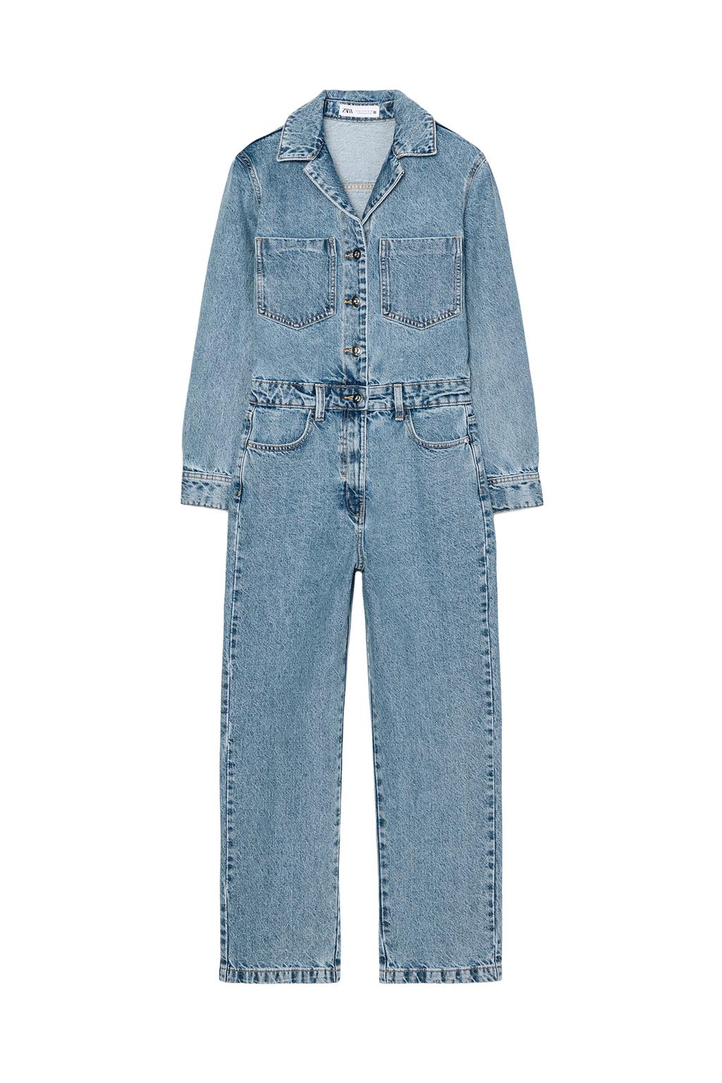 Z1975 LONG DENIM JUMPSUIT - image 4