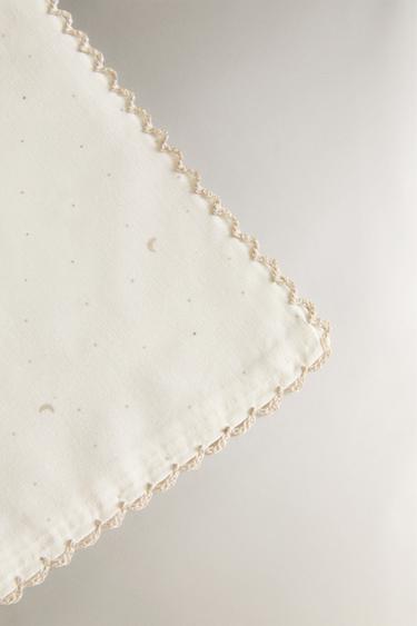 MOON MINI COT SHEET SET - Light grey by Zara - Image 3