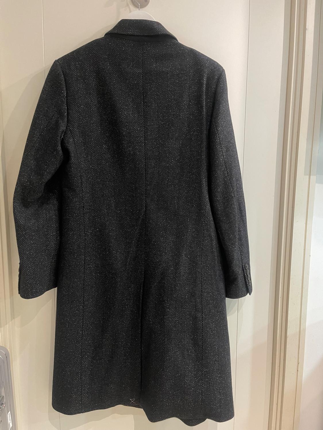 TEXTURED HERRINGBONE COAT - Image 5